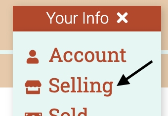 Selling Screen Shot